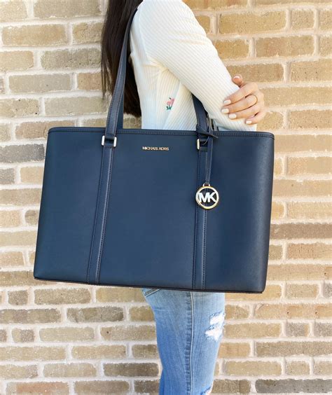 michael kors sady laptop bag.